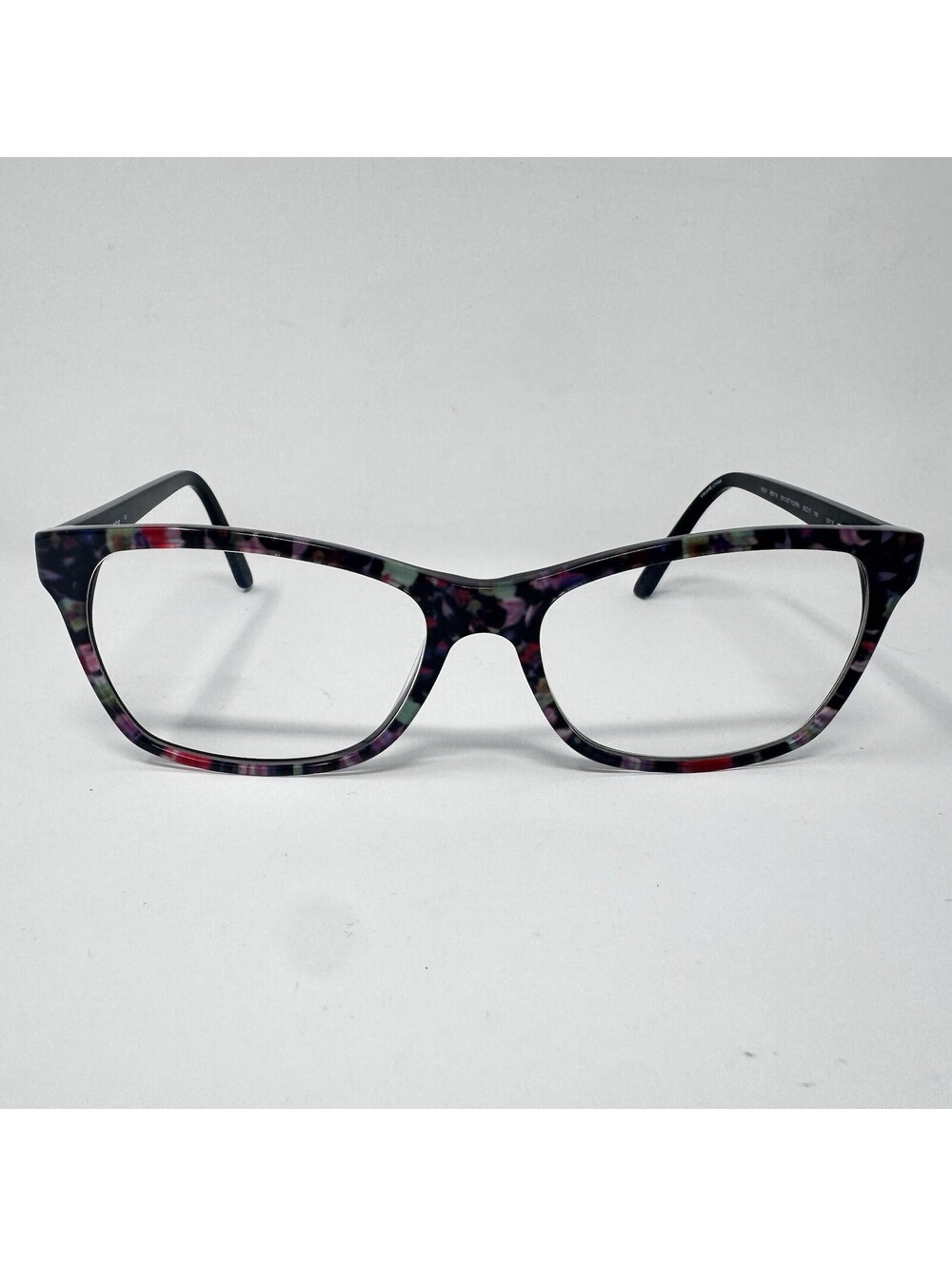bebe Rosy BB5118 001 Jet Floral Eyeglass Frames 55-17-140